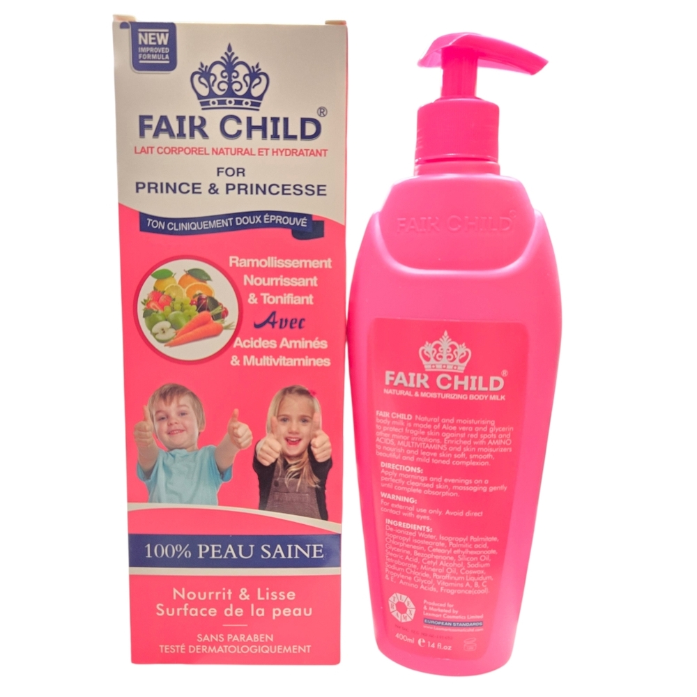 Fair child natural nourishing & moisturizing body lotion for Kids & teens - Picture 2 of 3